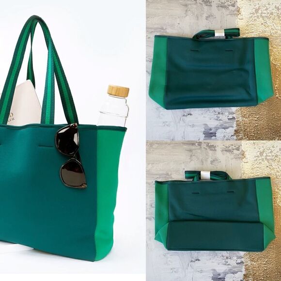 Summersalt The Perfect Beach Tote Green - Picture 1 of 9